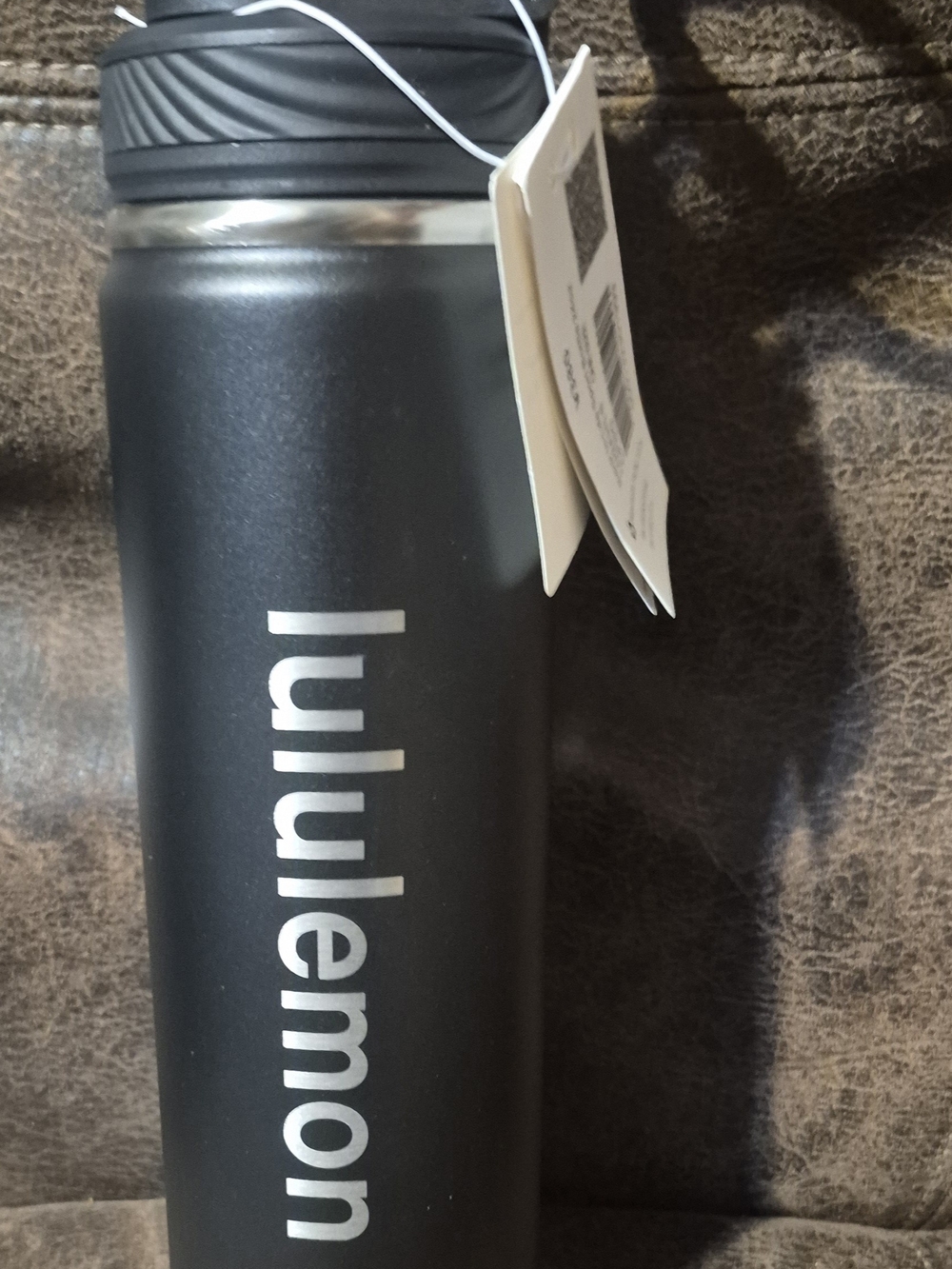 lululemon athletica Black Stainless Steel Insulated Bottle